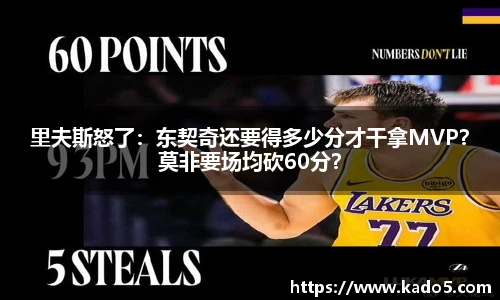 里夫斯怒了：东契奇还要得多少分才干拿MVP？莫非要场均砍60分？